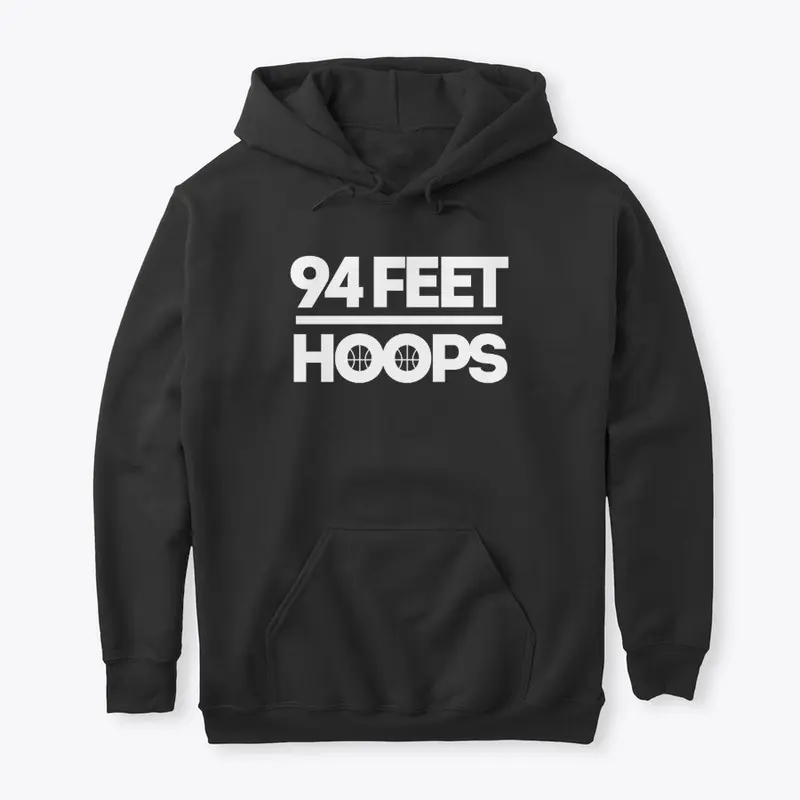 94 FEET HOOPS - White logo